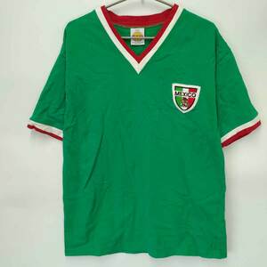 【中古】TOFFS サッカー メキシコ代表 ユニフォーム L メンズ 復刻 1960-70年代