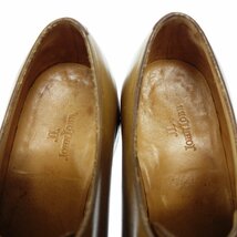 中古◆ジョンロブ レザーシューズ ダブルモンク ウィリアム メンズ ライトブラウン UK7.5E JOHN LOBB WILLIAM【LA】_画像6