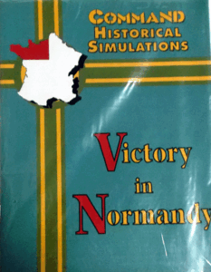 XTR/COMMAND HISTORICAL SIMULATIONS/VICTORY IN NORMANDY新品駒未切断/日本語訳付