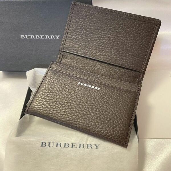 【新品未使用】BURBERRY バーバリー ノバチェック 名刺入れ 値下げ不可