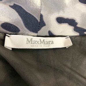 MAX MARA マックスマーラ レディース 総柄 長袖 ワンピース 40表記の画像4