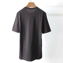 ルイヴィトン Louis Vuitton 3-YD178 コットン ロゴ Tシャツ カットソー メンズ ブラウン Lサイズ_画像3