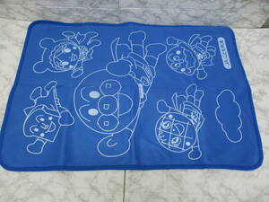 Y.23F13 SY * JA... also settled Soreike! Anpanman fleece blanket child for blue unused goods *