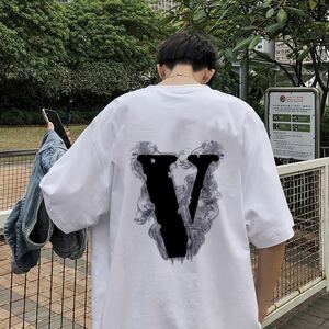 メンズtシャツ ティーシャツ 韓国風 半袖 丸首 大きいサイズ ゆったり 英文字 夏 メンズファッション プリントJUAS061(2色S-4XL)