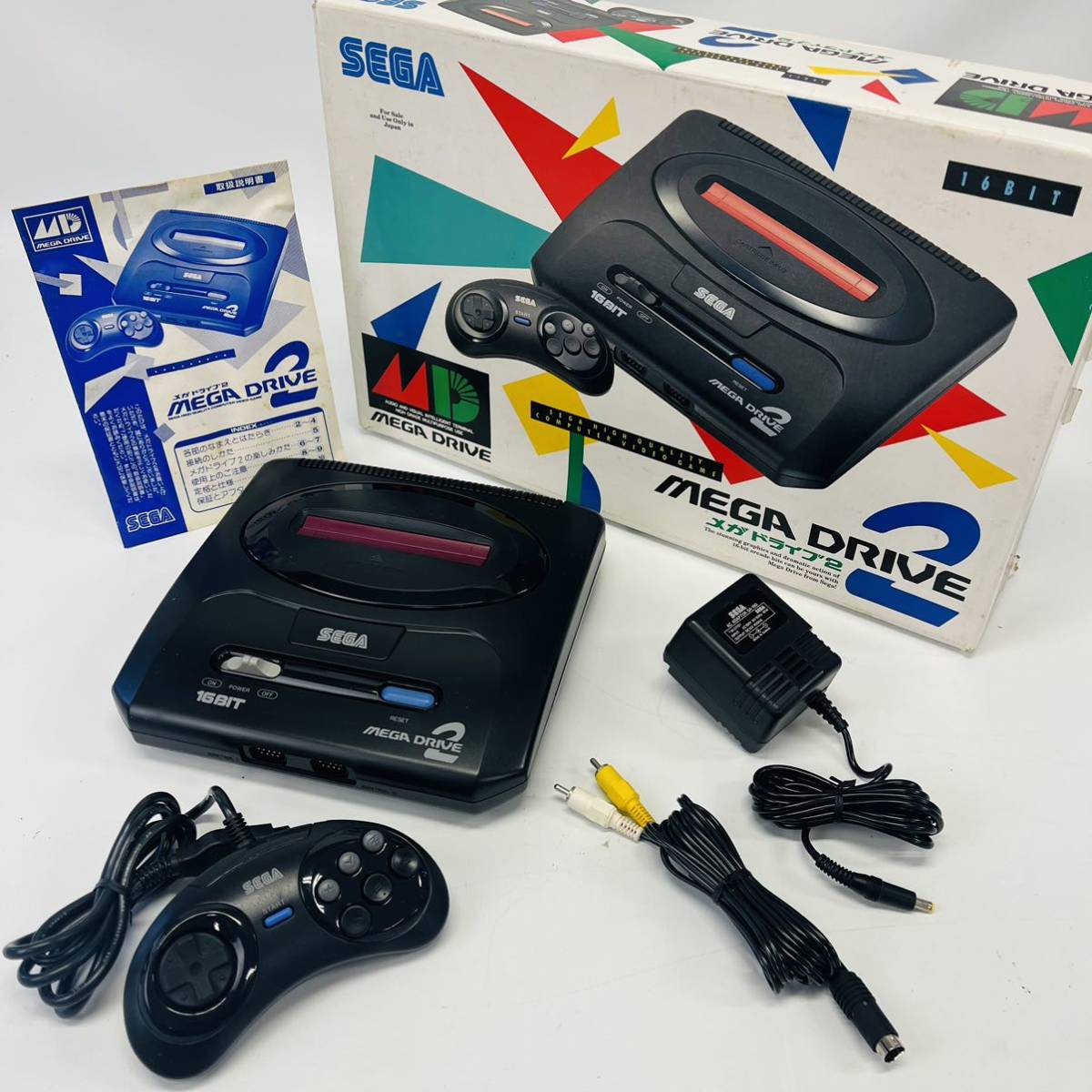 人気の春夏 1⃣良好品!メガドライブ本体セット 家庭用ゲーム本体