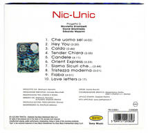 《CDイタリア盤》 PATTY PRAVO　nic-unic　パティ・プラヴォ　2004年作　2000年代代表作　感性はいっそう先鋭化　プログレ・ポップ金字塔_画像2