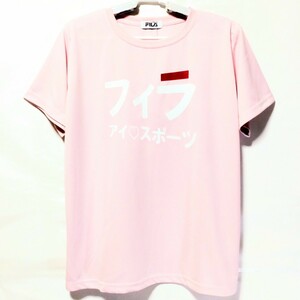 特価/未使用【サイズ=LL(XL)】FILA/フィラ/レディス/半袖/Tシャツ/胸囲=93~101cm/Light.pink