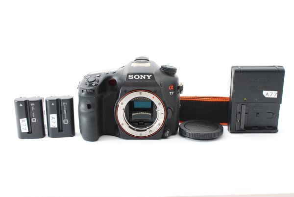 SONY α77 SLT-A77V ボディ オークション比較 - 価格.com