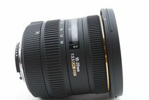 #a268★美品★ シグマ SIGMA 10-20mm F3.5 EX DC HSM Nikon ニコン_画像7