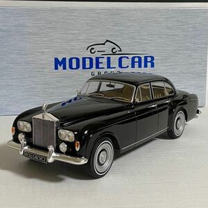 ★MCG ／モデルカー グループ：1/18 ★ロールスロイス シルバークラウド／ROLLS ROYCE SILVER CLOUD III FLYING SPUR (Black) ☆used