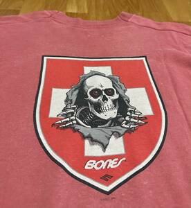 90's vintage POWELL PERALTA BONES RIPPER T-shirt 1995