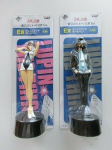  most lot DX Lupin III 1st. slim stand ballpen Mine Fujiko & Jigen Daisuke 