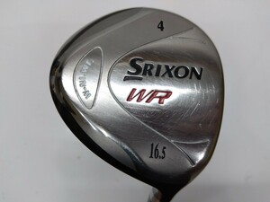 FW DUNLOP ダンロップ SRIXON WR 16.5度 4W flex:R SV-3011J メンズ右 ヘッドカバー付き　スリクソンWR フェアウェイウッド