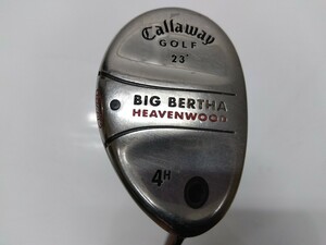 名器★UT Callaway キャロウェイ BIG BERTHA HEAVENWOOD 23度 4H flex:SR JV 60 B SEREIES TUNED PERFORMANCE ビッグバーサヘブンウッド