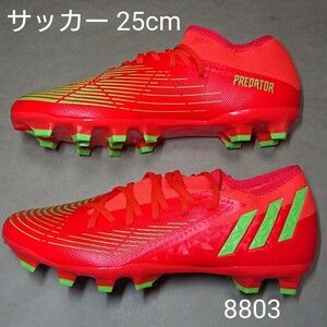 サッカースパイクシューズ 25cm アディダス adidas PREDATOR EDGE.3 L HG/AG 8803