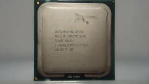 Socket LGA775 Intel Core2 QUAD Q9450 完全動作品 (2) クアッド 4コア4スレッド 上位 CPU インテル ソケット ネコポス 同梱可