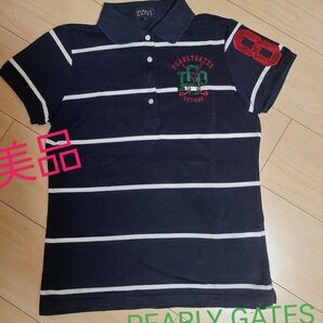PEARLY GATES ボーダーTシャツ　１美品
