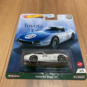 Hot Wheels HW TOYOTA 2000GT ホットウィール カーカルチャー TOYOTA トヨタ 2000 GT