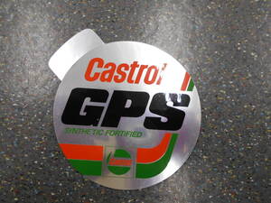未使用／カストロール　Castrol　ステッカー　GPS　クリックポスト
