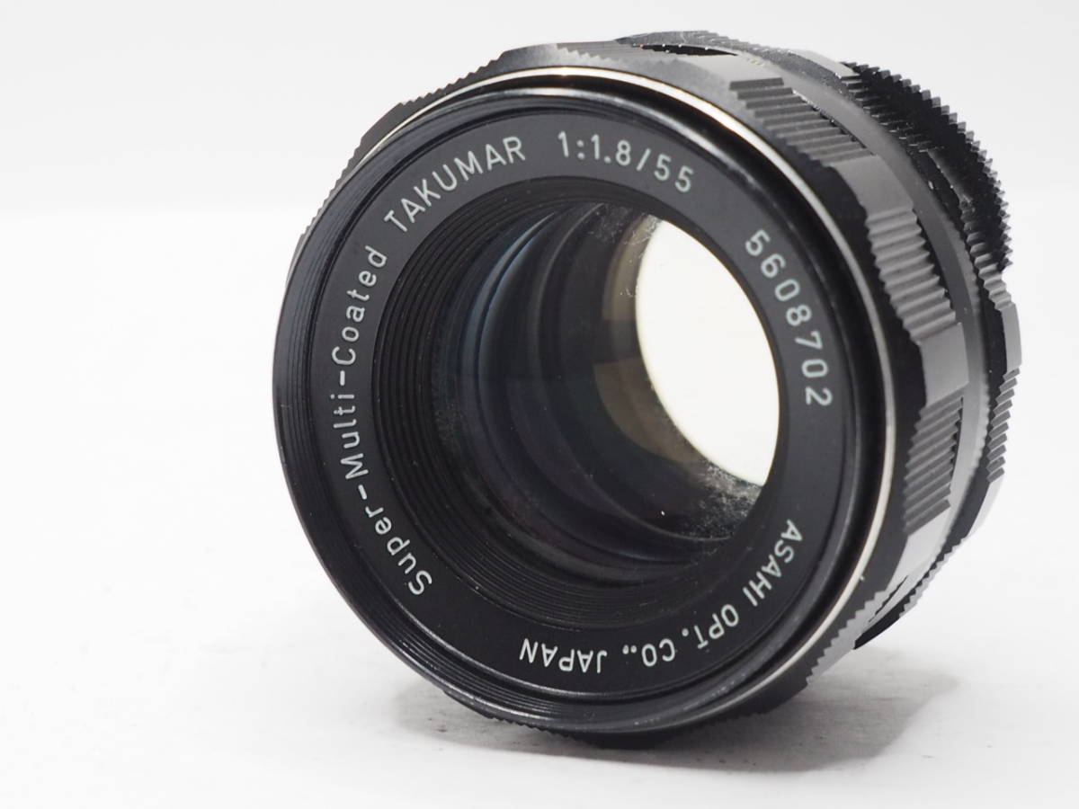 ☆実用美品☆ PENTAX ペンタックスSMC TAKUMAR 55mm F1.8 ☆完動品
