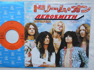 エアロスミス AEROSMITH●シングル盤●ドリーム・オン ●スティーヴン・タイラー ●A面はアルバムとは別テイク ●美品レベル！！