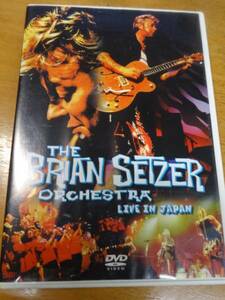 レア 正規国内盤 DVD ブライアン・セッツァー・オーケストラ brian setzer orchestra LIVE in japan 2001年 swing rockabilly stray cats