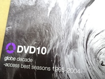 globe DVD 10入手困難 decade access best seasons 1995-2004 LIVE ライブ 10000days genesis of next 4domes love again _画像6