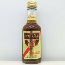 【全国送料無料】RED & GOLD 15years old KENTUCKY STRAIGHT BOURBON WHISKEY　50.5度　50ml_画像1