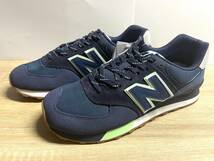 未使用 27.5cm D ニューバランス ML574PU2 ネイビー(NAVY) new balance_画像1