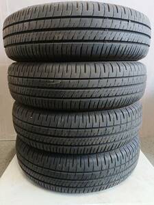 札幌 引き取り可 165/70R14 4本 DUNLOP ENASAVE EC204 格安溝あり 夏タイヤ 2022年製 パッソマーチソリオスイフト など IK-20N