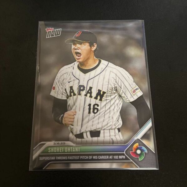 TOPPS NOW 大谷翔平 準決勝 Shohei Ohtani - 2023 WBC イタリア戦