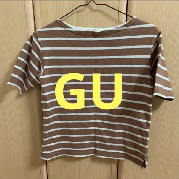 GU ボーダー Tシャツ カットソー