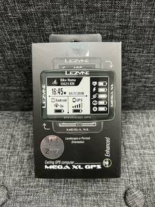 LEZYNE レザイン MEGA XL GPS サイクルコンピューター　サイコン ブラック　未使用品