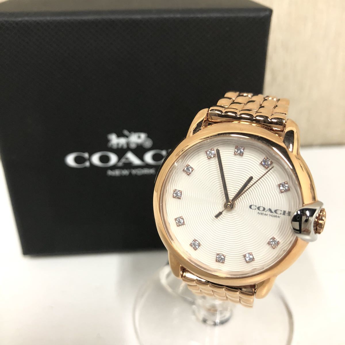 ヤフオク! -「コーチ 時計 ピンクゴールド」(アクセサリー、時計) の