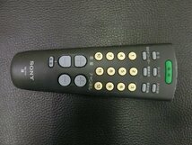 中古 ソニー SONY テレビ TV リモコン 型番: RM-P10 管理No.36574_画像1