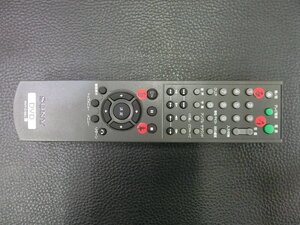 中古 SONY ソニー DVD デッキ テレビ TV リモコン 型式: RMT-D152J 管理No.36628