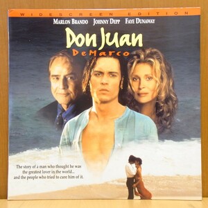 輸入盤LD DON JUAN DeMarco 映画 英語版レーザーディスク 管理№2419