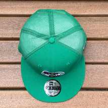 ラスト1 米国正規品 NEWERA ニューエラ NBA セルティックス CELTICS クラシック トラッカーキャップ メッシュ 9FIFTY 海外限定_画像5