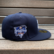 USA正規品【7.1/4】Newera ニューエラ 59FIFTY MLB ニューヨーク ヤンキース NY Yankees 限定 2000年 ワールドシリーズ サブウェイシリーズ_画像2