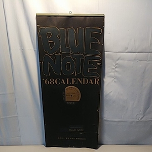 BLUE NOTE Vintage calendar 68CALENDAR blue Note record SONNYROLLINS JOHNCOLTRANE ARTBLAKEY HORACESILVER