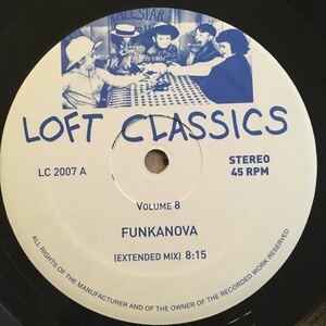 Funkanova (Mr.K edit) 収録 Loft Classics Volume 8 / Danny Krivit Wood, Brass & Steel Sweet Potato Pie El Cocoむ