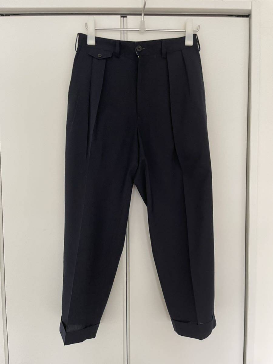 BEAMS PLUS 2pleats pants ビームスプラス 2プリーツ トロピカルウール