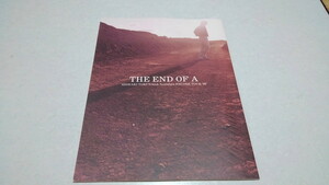 □　徳永英明 1995ツアーパンフレット ♪美品　【　THE END OF A　】　※管理番号 pa1651