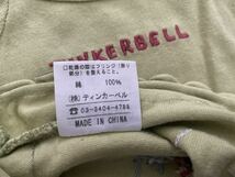 ★ティンカーベル ノースリーブTシャツ チュニック 120 グリーン系★_画像10