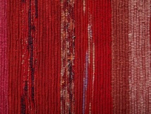  ＜7＞裂き織り　古布木綿　手織り　手作り材料に_画像6