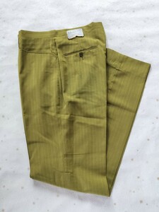 Hubbard Easy Fit Slacks　 パーマネントプレススラックス w33 　ビンテージ 　米国製 未使用品