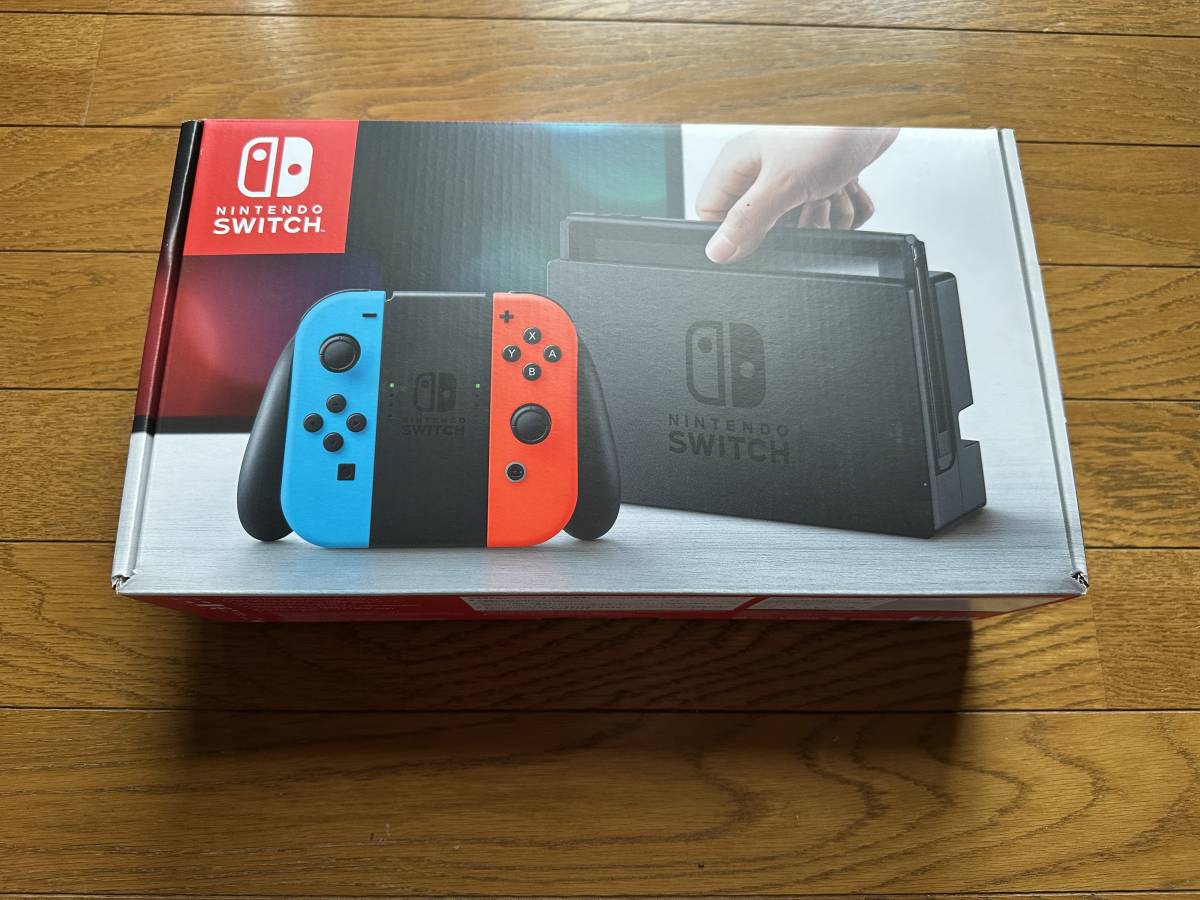 Nintendo Switch 本体 ニンテンドースイッチ Joy-Con (L) ネオンブルー