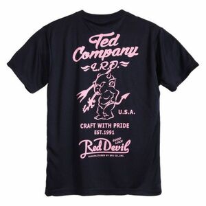 テッドマン TEDMAN ドライTシャツ TDRYT-700 ネイビー【Sサイズ】吸汗速乾 半袖 エフ商会 アメカジ メンズ