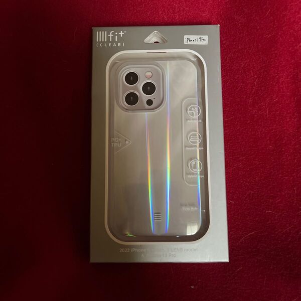 新品 グルマンディーズ IIIIfit Clear Premium 2022 iPhone14Pro/13Pro レーザー