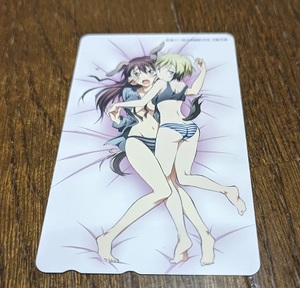 [ new goods unused goods ] Strike Witches gel to route * Bulk horn e- licca * Hal to man telephone card telephone card [ free shipping ]